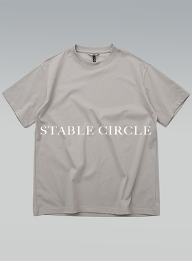 STABLE CIRCLE 25ss 7A抗菌蜂窝网眼T恤