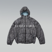 可收纳羽绒服男 25FW轻量化羽绒连帽外套90绒轻薄款 STABLE CIRCLE