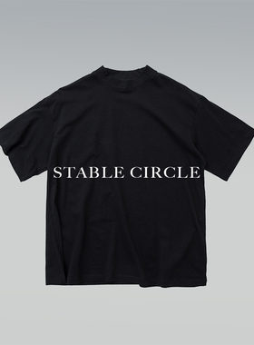 STABLE CIRCLE 25ss “简素”USA黄金匹马棉短袖 145g轻薄透气T恤
