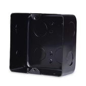 热销地插暗装 底盒通用地面地板地插座暗盒底座黑色底盒防腐加厚预