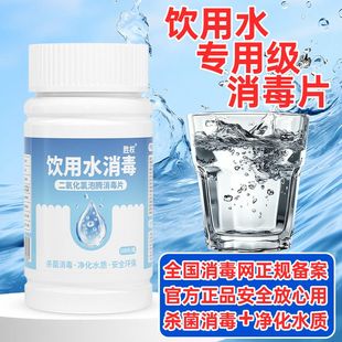 野外生存净水片独立包装食用级战备户外饮用水消毒片泡腾片井水
