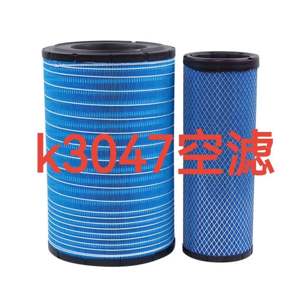K3046PU空气滤芯3047戴姆勒欧曼