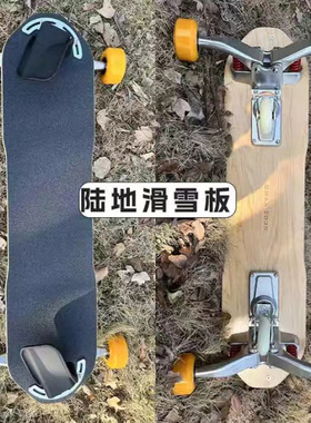 Dmax陆地冲浪板freeboard模拟滑雪单板换刃夏天辅助练习单板公园