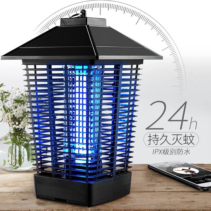 LINGFENG OUTDOOR MOSQUITO KILLER LAMP COURTYARD GARDEN INSECTICIDAL LAMP PLUGGED IN WATERPROOF MOSQUITO KILLER ARTIFACT FARM OUTDOOR FLY KILLER LAMP