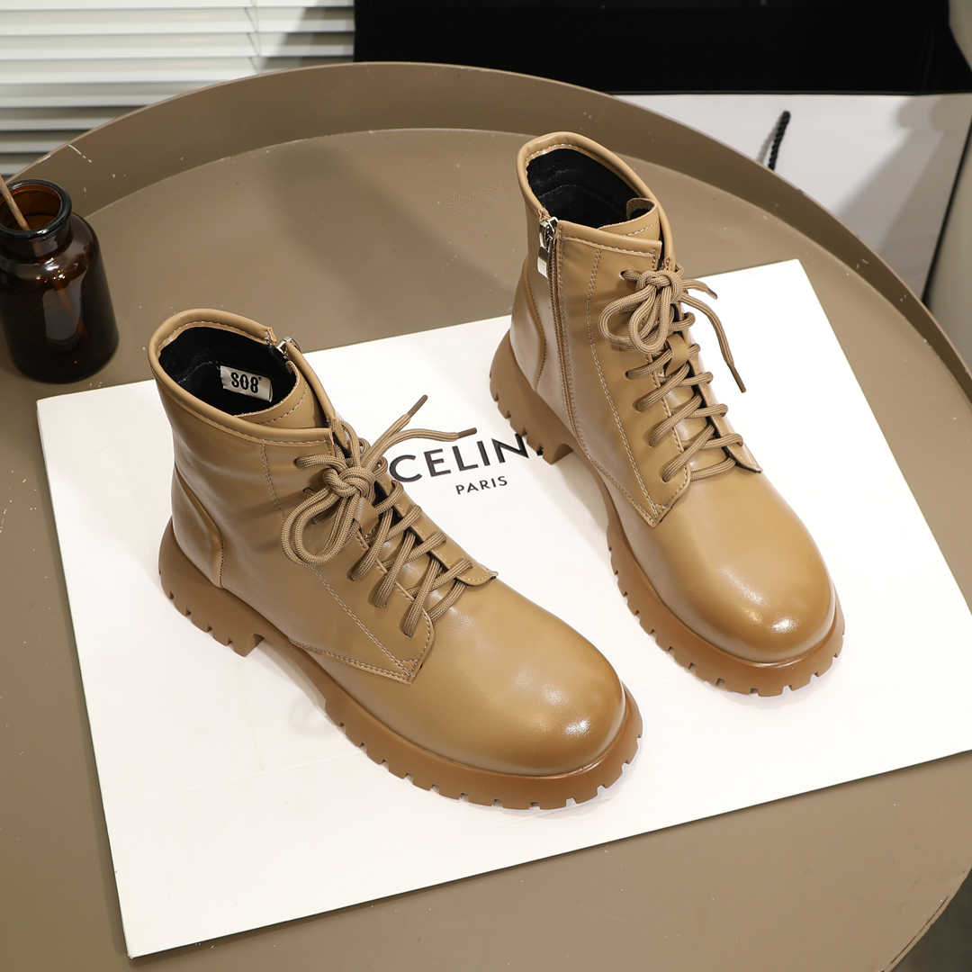 柔软舒适马丁靴~穿上就不想脱