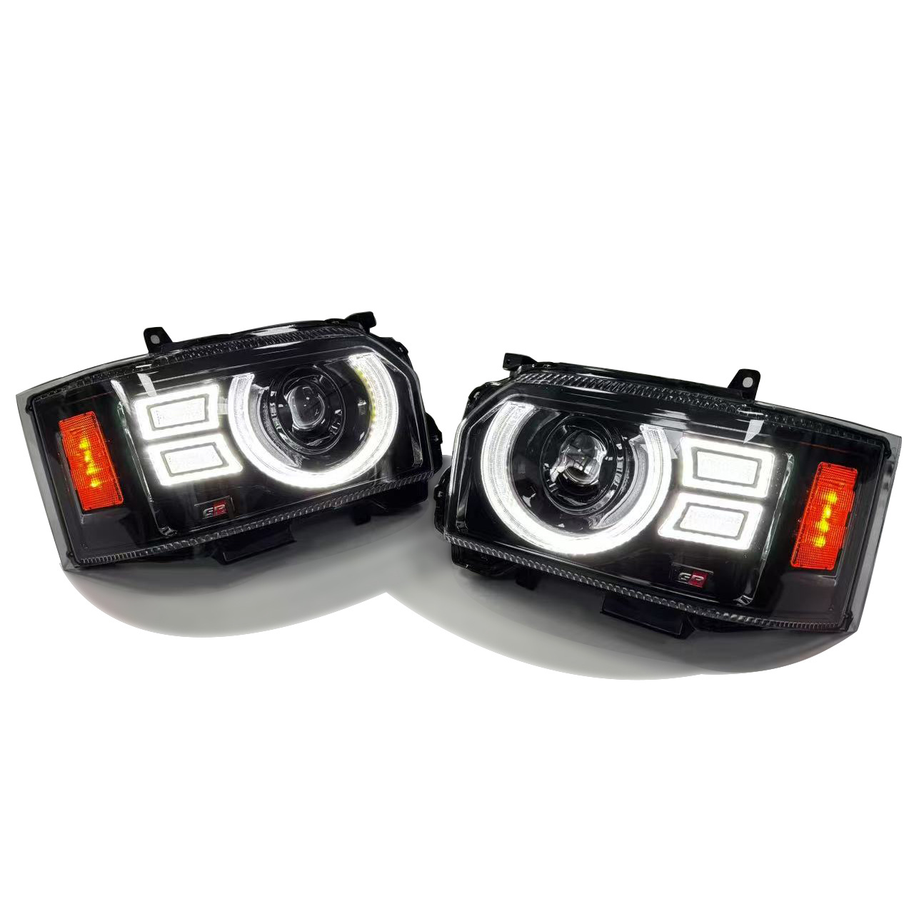 适用14-18款海狮200大灯尾灯总成hiace 200 LED大灯日行灯无损插