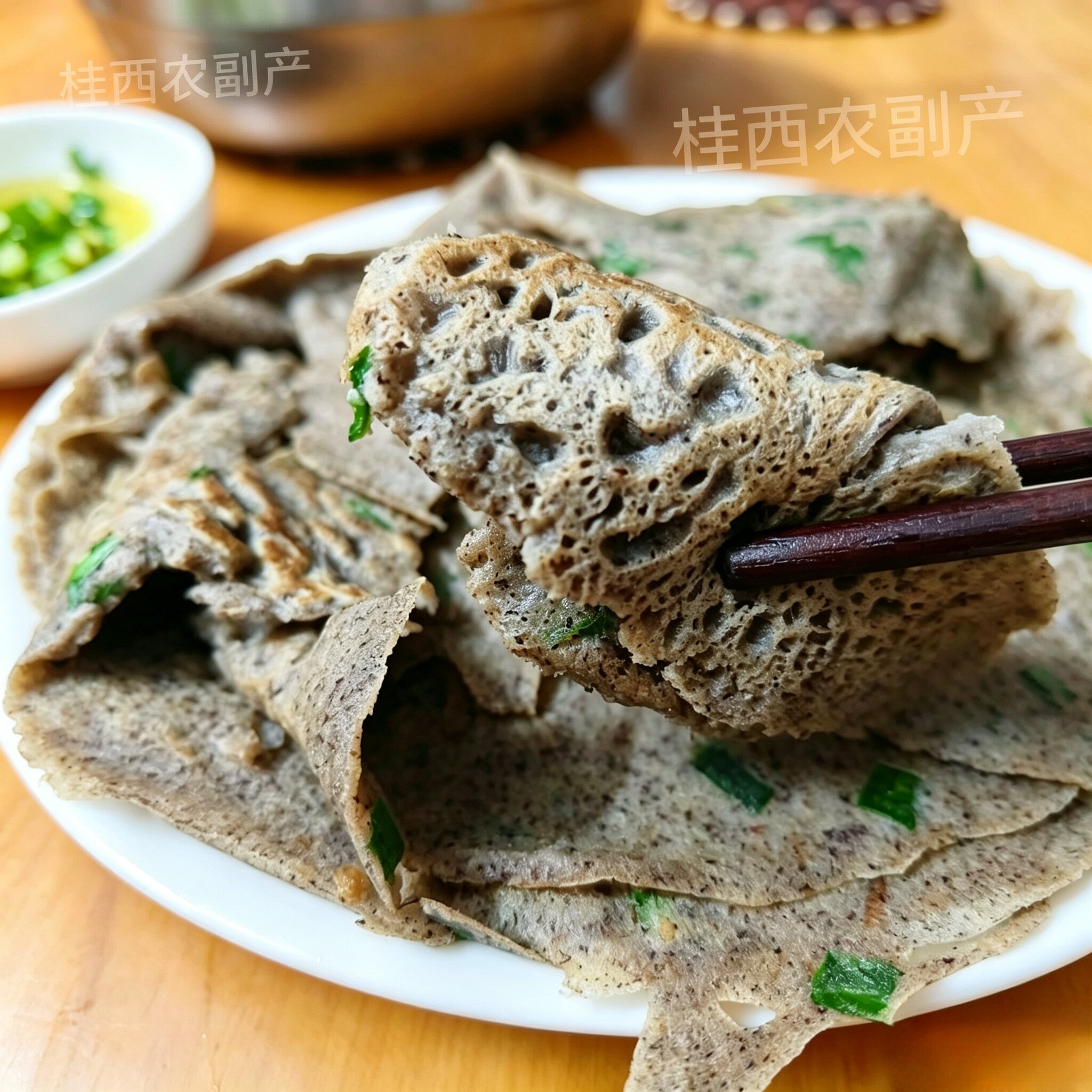 广西靖西德保土特产靖西本地三角麦粉新鲜当季健康粗粮农家自种