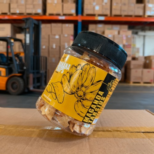 超薄脆！菲律宾进口香蕉片maganda tarsius香蕉脆片休闲零食