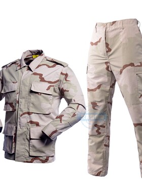 三色迷彩DCU套服 三沙国产复刻 接近原品 军迷 黑鹰坠落BDU外贸