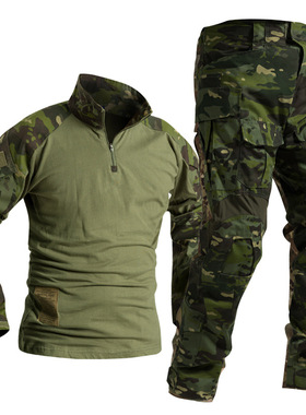 MCTP多地形绿色迷彩男GEN3蛙服 G3蛙皮战术服 全地形套服复刻外军