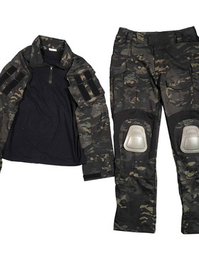 外军复刻GEN3暗夜多地形 MCBK战术蛙皮 G3黑CP 作战蛙服套装