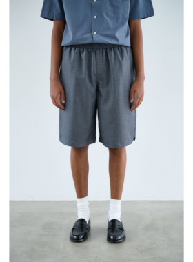 Anniehall25ss dress shorts 双色复古拳击西裤短裤透气亲肤