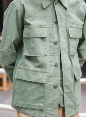 Anniehall Army BDU Jacket 三色做旧军事四袋夹克