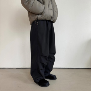 Anniehall24fw fleece military pants加厚加绒伞兵裤保暖秋冬