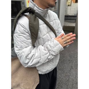 Anniehall25fw outdoor garment户外解构竖排骨机能立领棉服