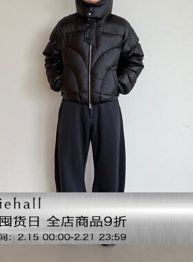 Anniehall25fw curved sweatpants秋冬保命加绒弯刀卫裤西裤保暖