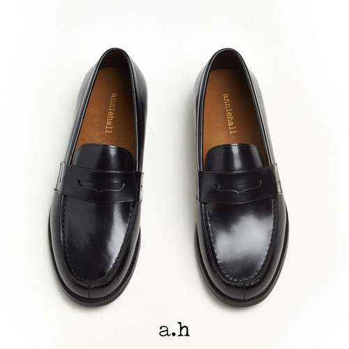 头层牛皮哑光经典款乐福鞋