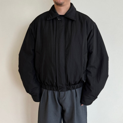 夹薄棉衣弯刀袖索罗娜棉翻领夹克