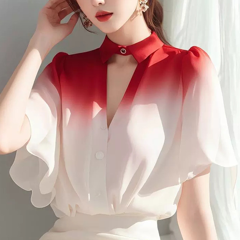 夏季外出哺乳衣衬衫时尚显瘦雪纺遮肚喂奶衣嫩妈装产后期衬衣上衣