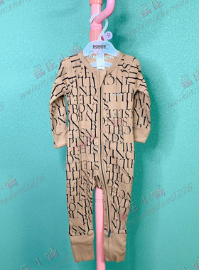秋冬螺纹超软 澳洲直邮bonds邦芝婴儿连体衣爬服 睡衣家居