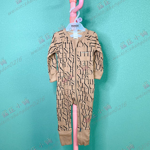 秋冬螺纹超软 睡衣家居 澳洲直邮bonds邦芝婴儿连体衣爬服
