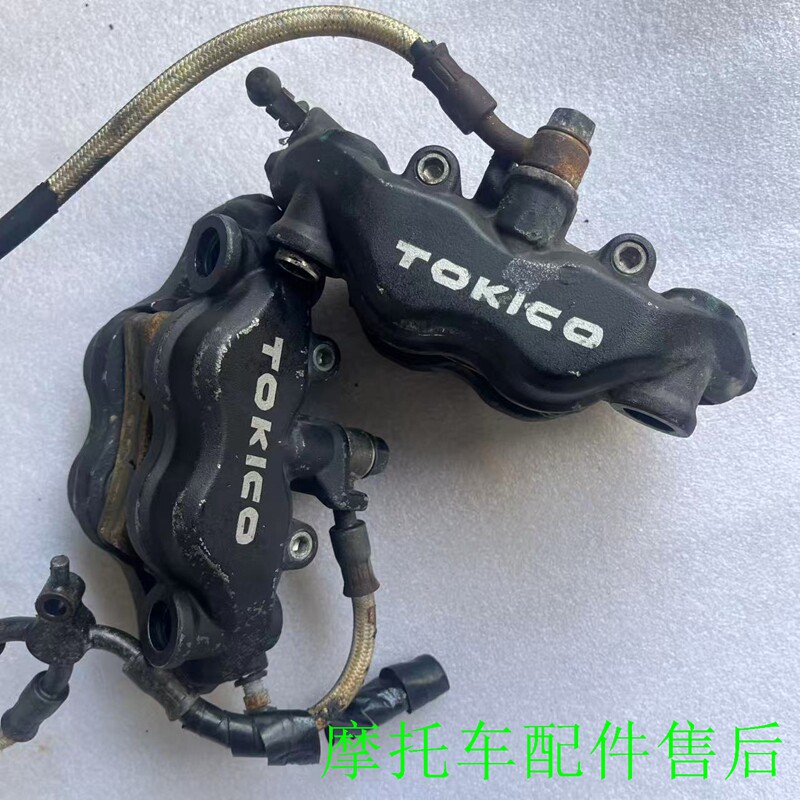 摩托车配件 2003-2006年 CBR600 F5前刹车卡钳 03-06F5前刹车下泵