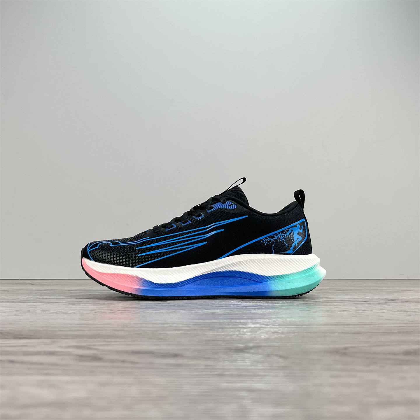 外贸秋季碳板软底跑步鞋男女款超轻减震运动鞋青少年学生跑步鞋