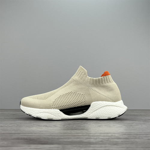 外贸原单网面爆米花软底踩屎感一脚蹬运动休闲袜子鞋男款慢跑鞋