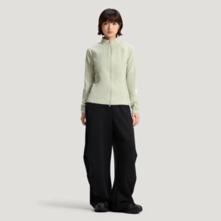 Adidas/阿迪达斯女子26年春款运动休闲修身开衫外套KU5380 KU5381