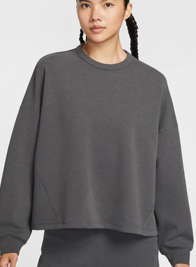 Nike耐克2025年冬季女子运动休闲宽松卫衣 套头衫 HQ8194-036