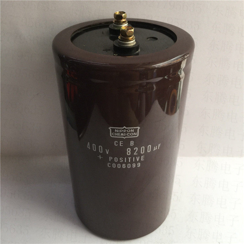 原装日本黑金刚400VDC 8200UF/450VDC 10000UF 变频器 螺丝脚电容