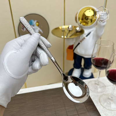 304不锈钢西餐勺吃饭勺子调羹