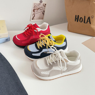 蓓尔轻便百搭厚底阿甘德训鞋女款2025新款夏季休闲运动跑鞋B2802