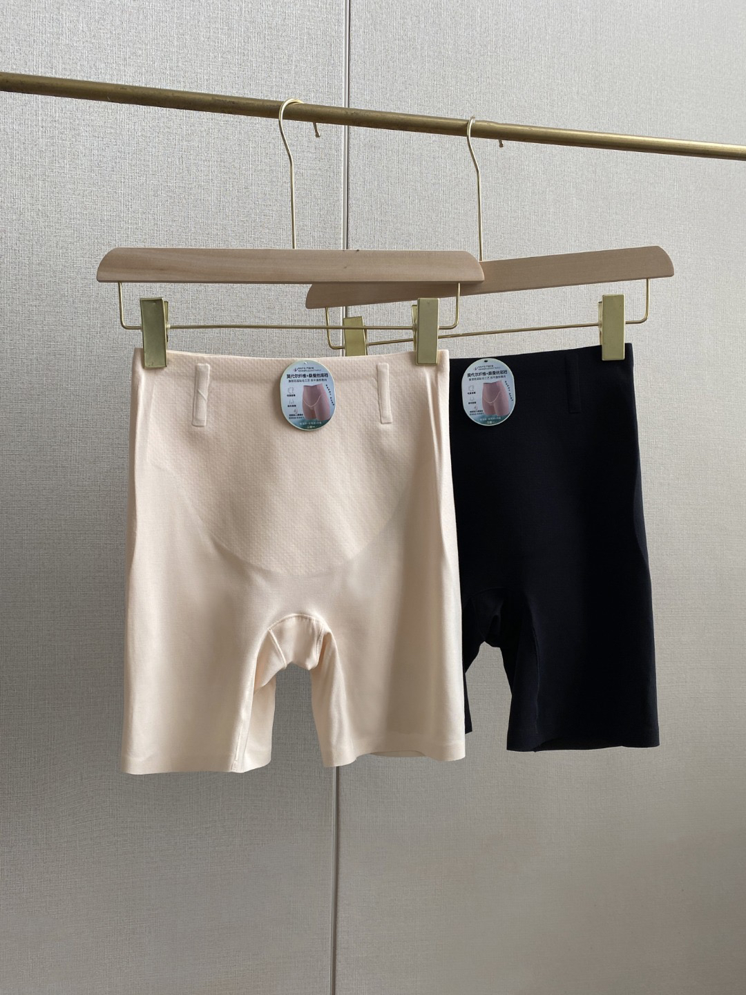 高腰无痕提臀平角收腹裤美体束腰防走光内裤提臀收腿女打底安全裤