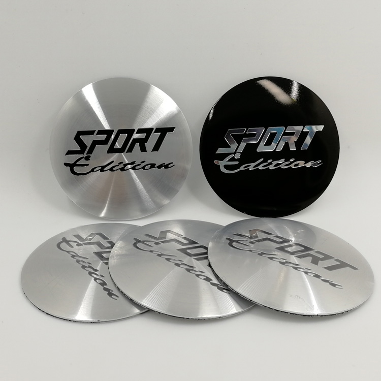 适用改装sport汽车轮毂贴