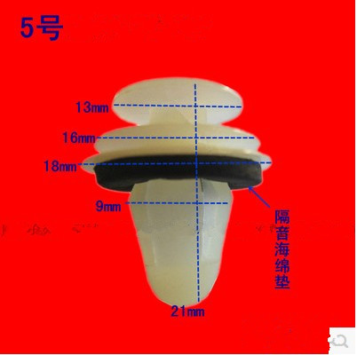 适用于江淮骏铃门板卡扣V3 V5 V6 V7 V9E3内饰板卡扣车门护板卡子