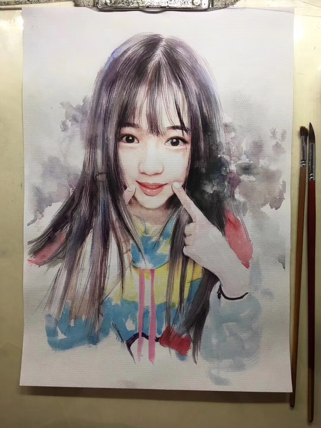 素描画代画人物画像素描定制铅笔头像定制/手绘真人漫