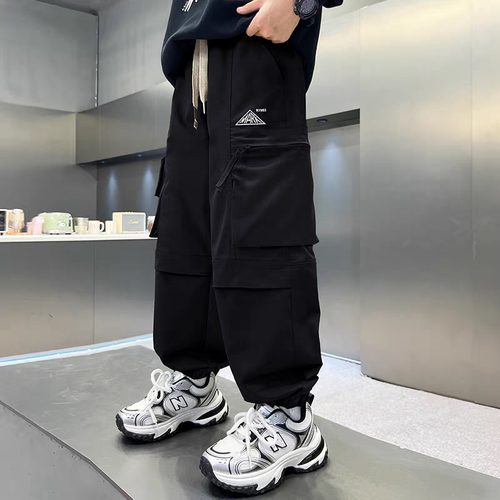 男童裤子春秋2025新款