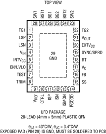 进口原装 LT8392EUFD LT8392JUFD LT8392HUFD LT8392 QFN 订货