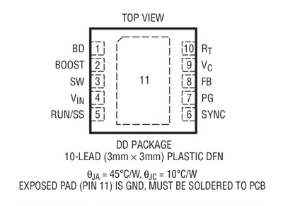 进口原装  LT3685EDD LT3685IDD LT3685 DFN 开关稳压器 现货