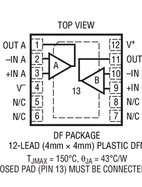 进口原装  LT1469ACDF LT1469AIDF LT1469A DFN 现货