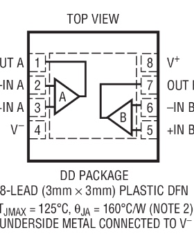 进口原装  LT1490ACDD LT1490AIDD LT1490A DFN 现货可直拍