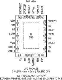 进口原装  LT3762EUFD LT3762IUFD LT3762HUFD LT3762 订货