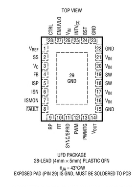 进口原装  LT3932EUFD LT3932HUFD LT3932IUFD LT3932 QFN现货