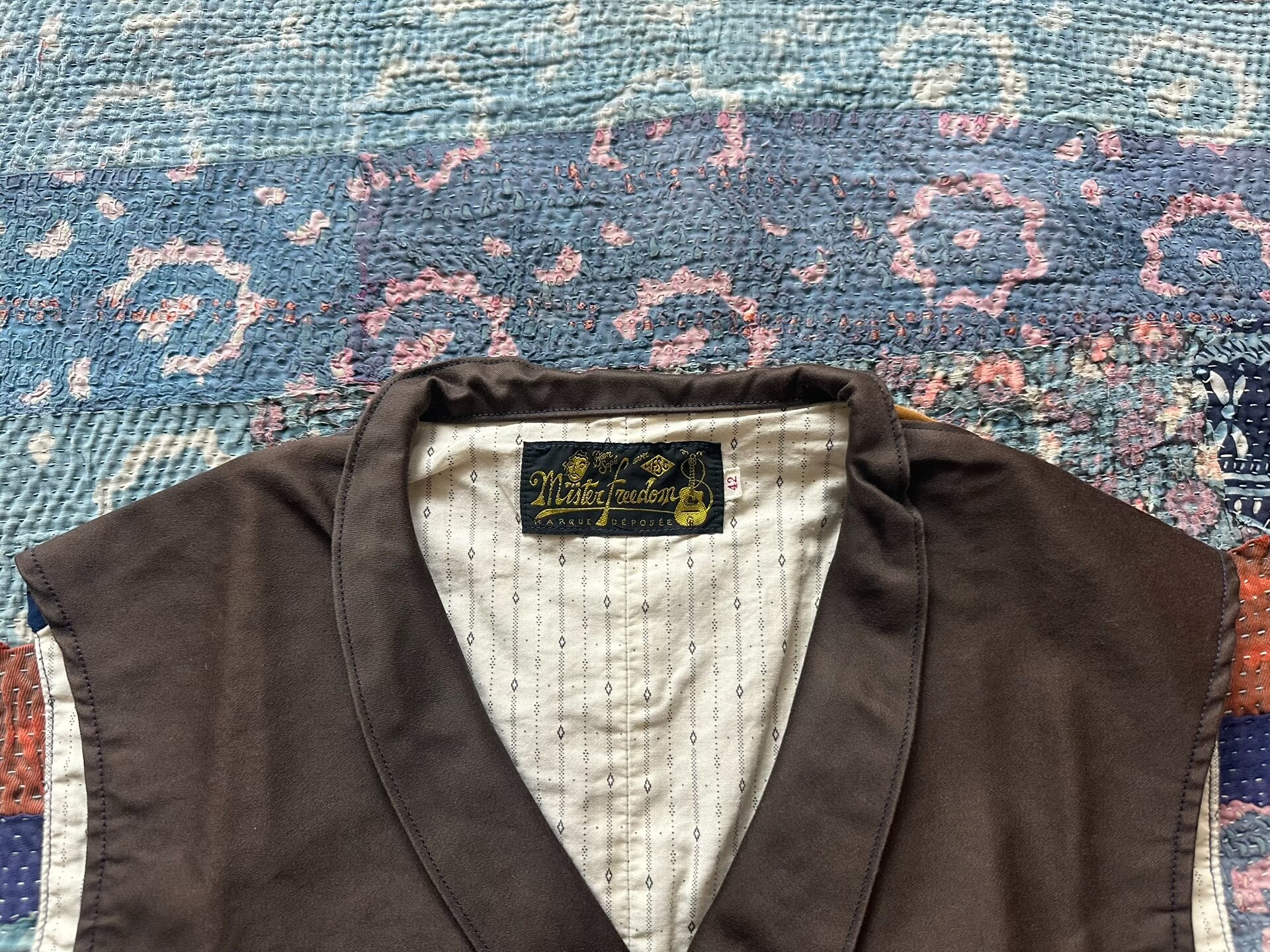 Mister Freedom Vintage 20s Vest — back