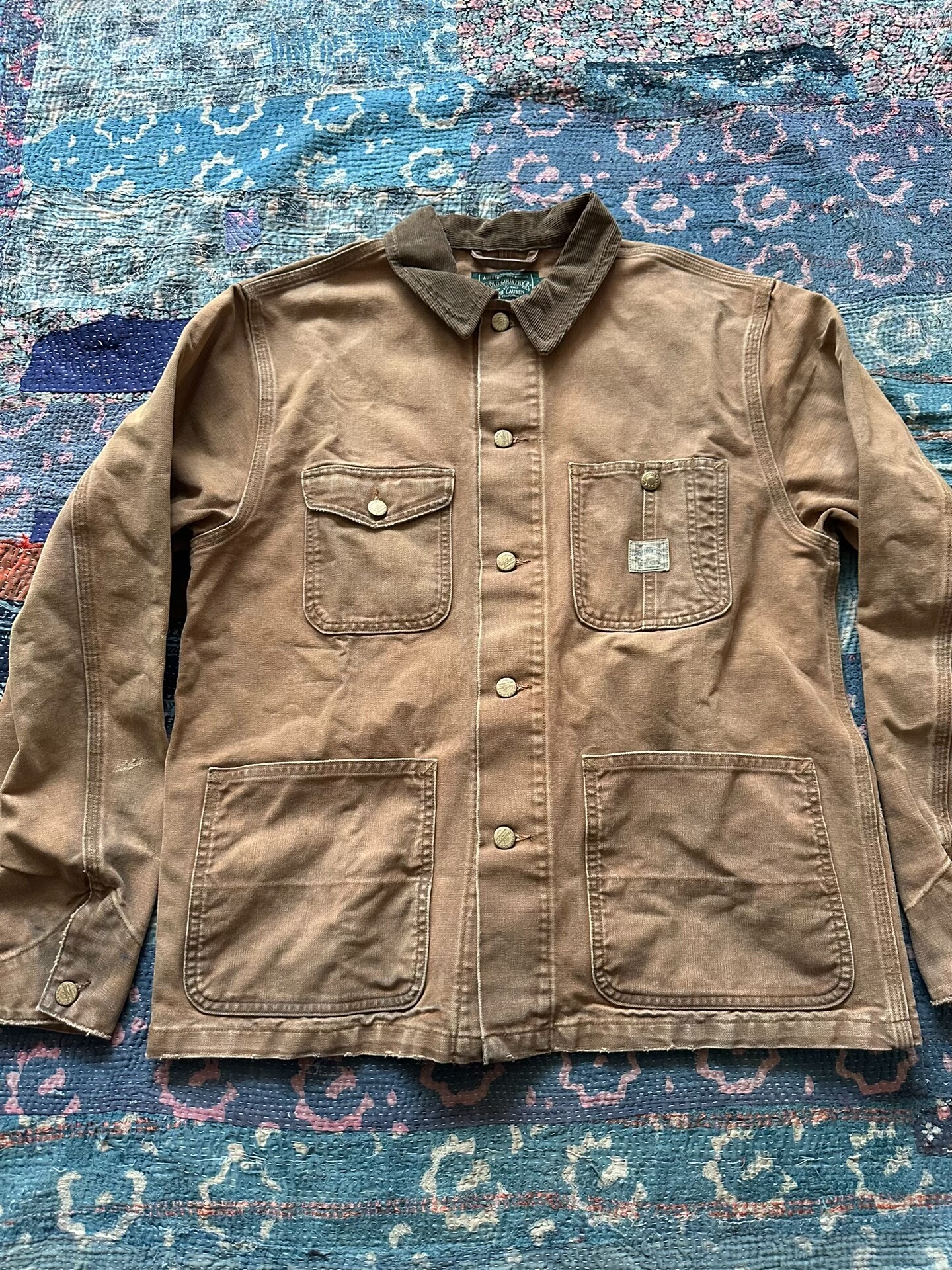 Polo Ralph Lauren Distressed Brown Jacket