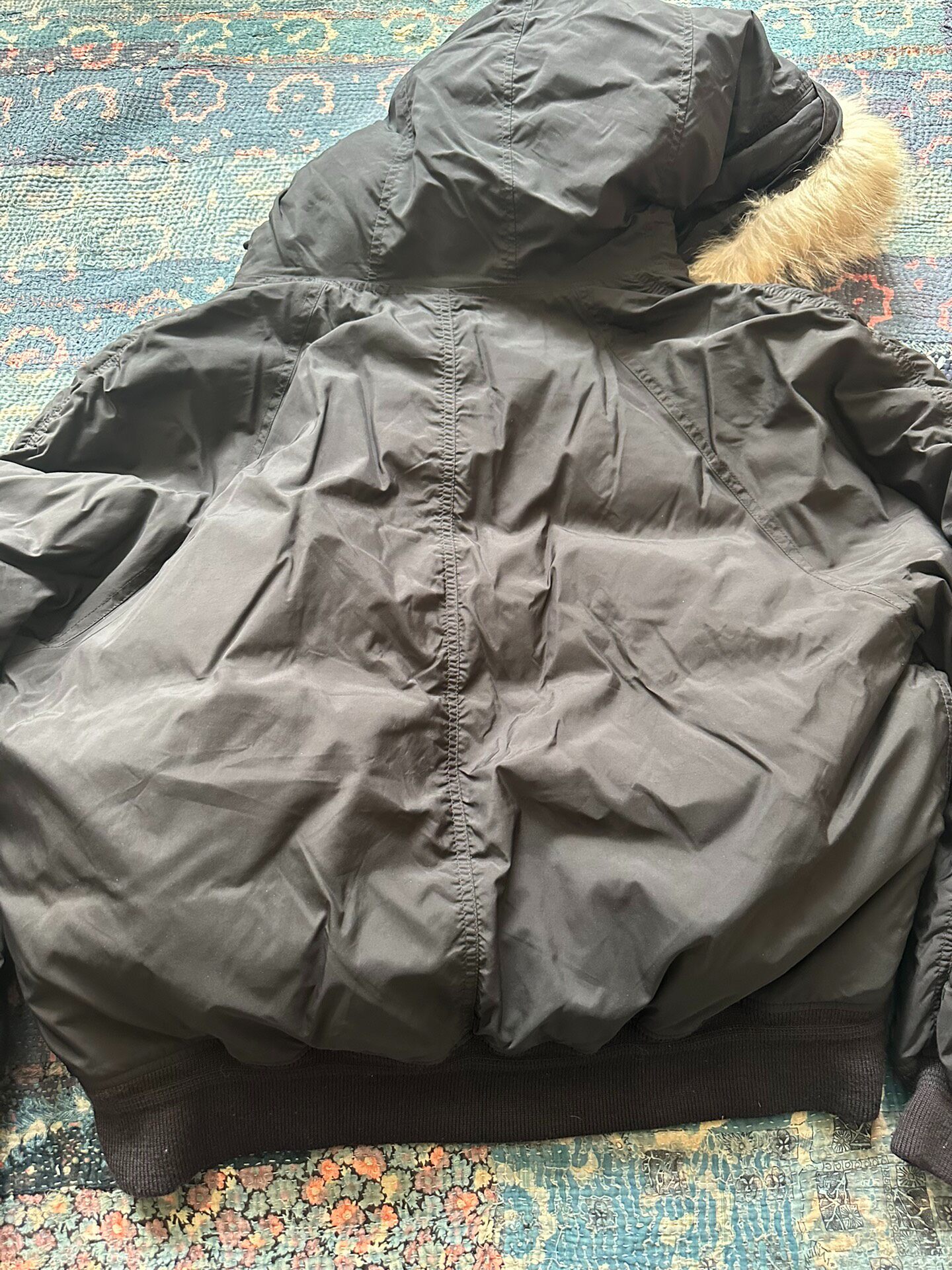 POLO RALPH LAUREN Fur-Lined Cotton Jacket — front