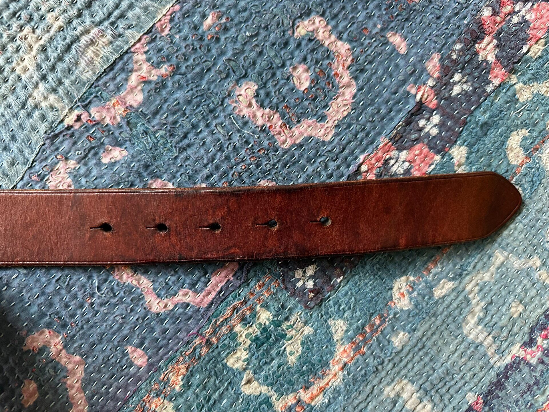 Polo Ralph Lauren Horseshoe Leather Belt — back