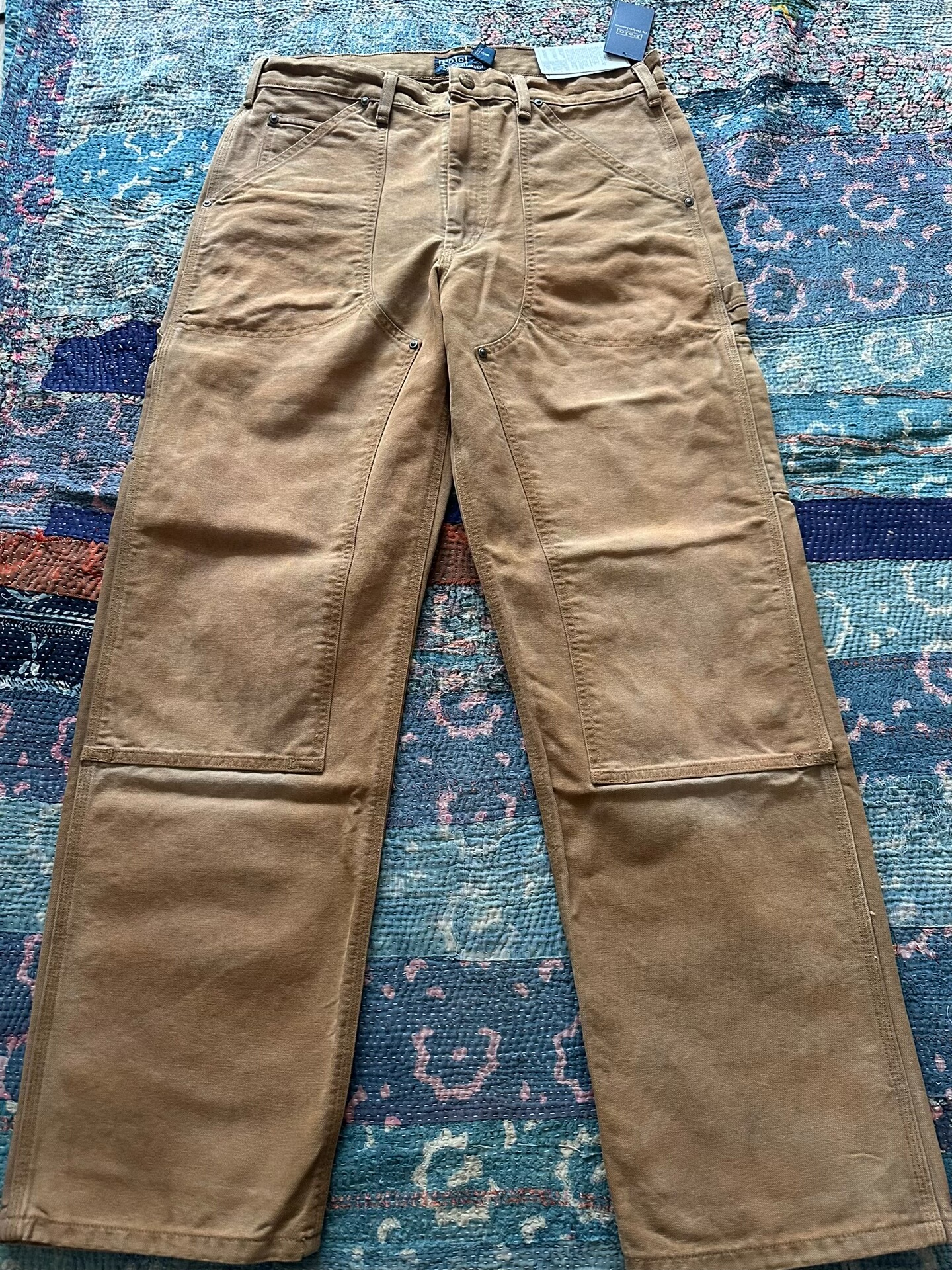 Ralph Lauren RRL Distressed Washed Casual Pants
