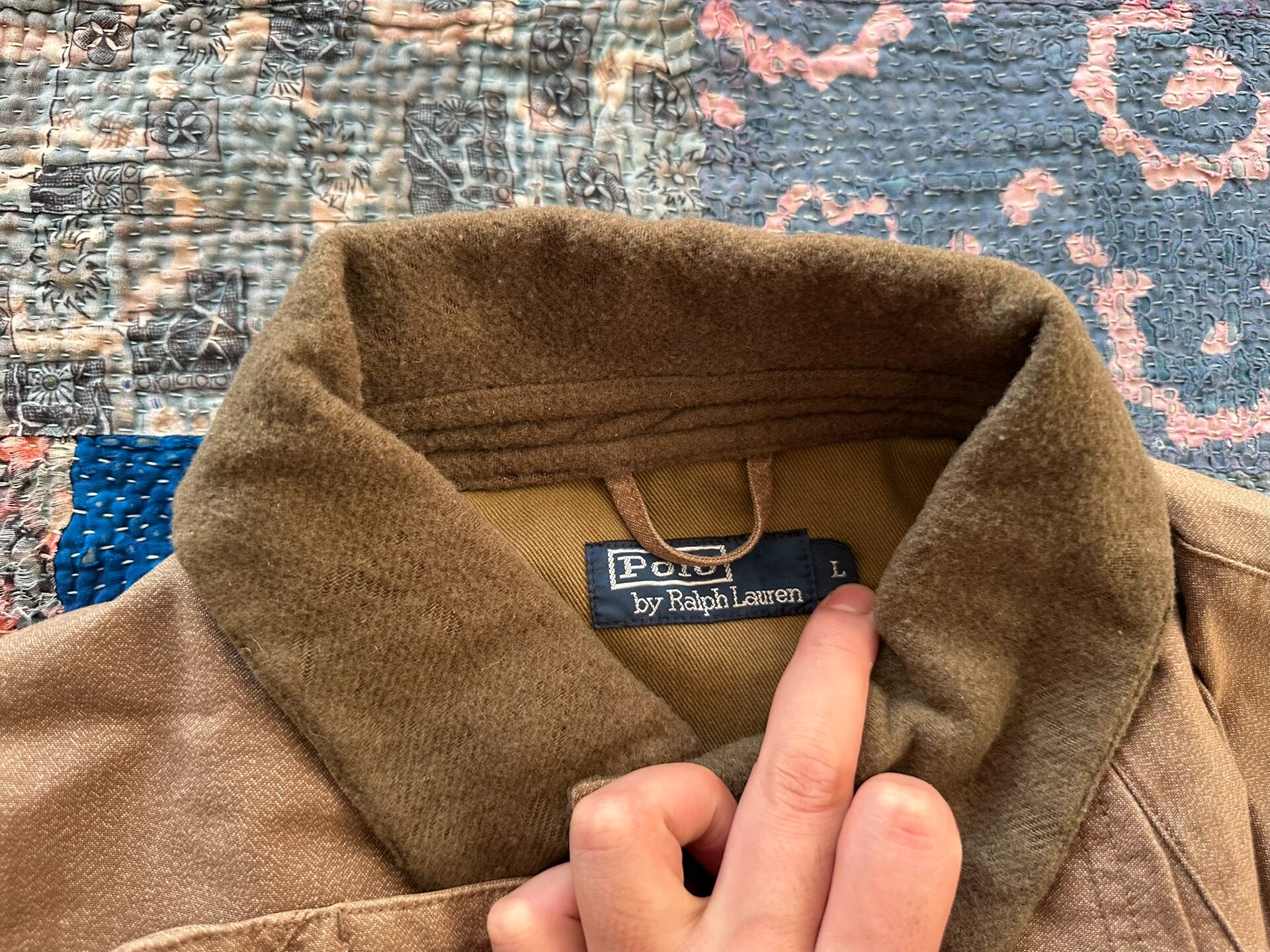 Polo Ralph Lauren RRL Military Jacket — detail